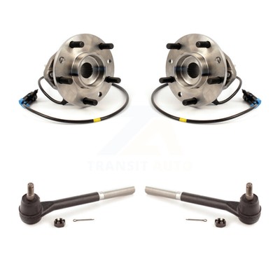 Wheel Bearing & Tie Rod End Front Kit For Chevrolet S10 Blazer GMC Sonoma Jimmy