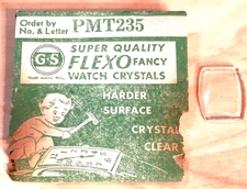 Vintage Flexo Watch Crystals Germanow Simon Mach PMT235 3 53