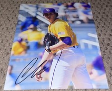 CHASE SHORES SIGNED 8X10 PHOTO AUTOGRAPH LSU TIGERS BASEBALL AUTO
