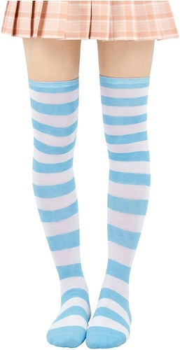 Knee Socks Costume Thigh-High Ladies 