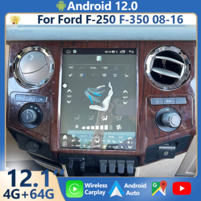 12.1 inch GPS Navi Stereo For Ford F250 F350 F-250 Touch Screen Car Radio 4G LTE