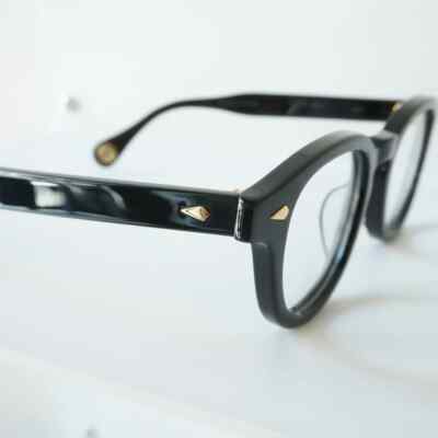 JULIUS TART OPTICAL AR 44-22 ゴールド JULIUS TART OPTICAL AR GOLD 44□22 (BLACK) glasses Made in Japan