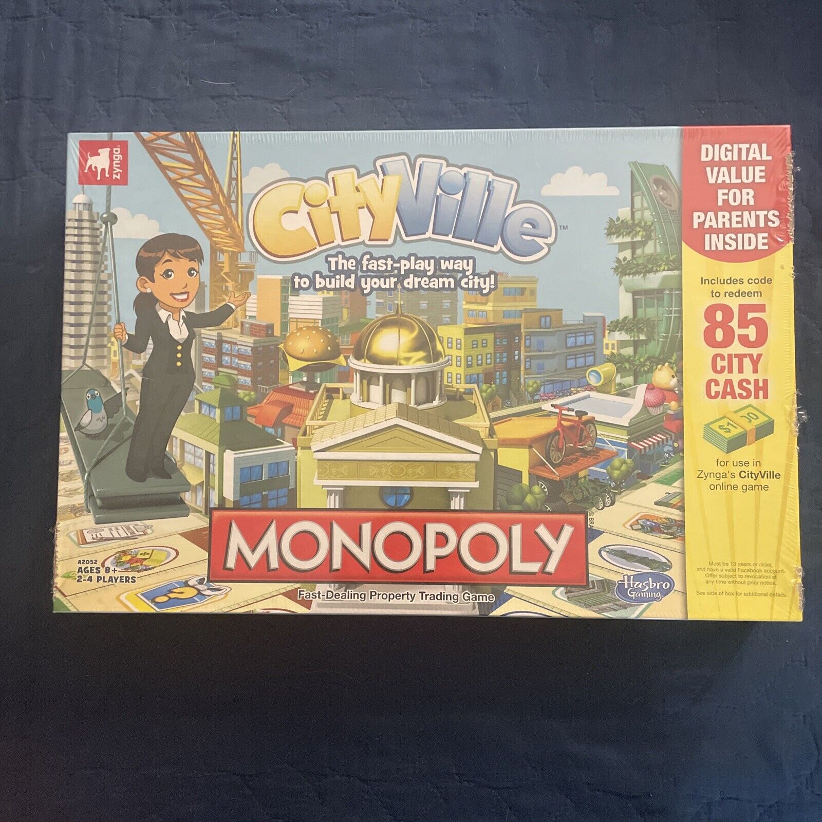 CityVille Monopoly, Fast-dealing property trading board game