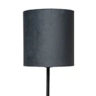 Velvet Shade Table lamp or Velvet floor lamp with copper gold inner many colours