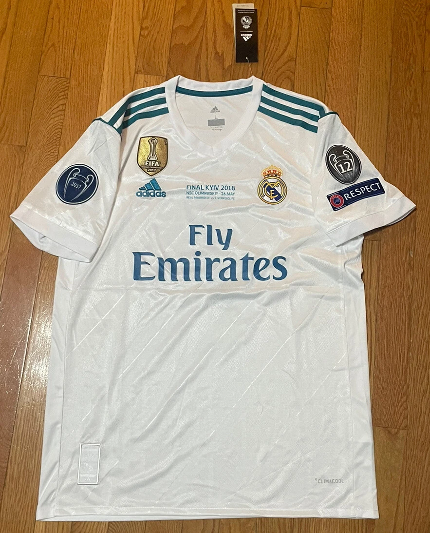 2017-18 Real MADRID Home L/S No.7 RONALDO UCL 2018 UEFA Champions