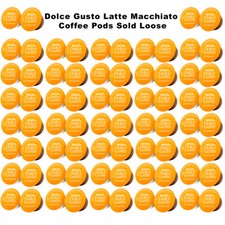Nescafe Dolce Gusto Latte Macchiato Milk and Coffee Pods 30, 60, 100 Capsules