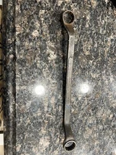 CRAFTSMAN Underline VANADIUM 25/32”x 3/4” Deep Offset Box End Wrench.  USA.