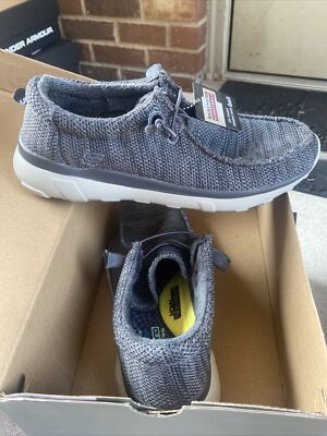 s Skechers Men's Bulger-Zenwick Moccasin - Size 9 Charcoal | eBay