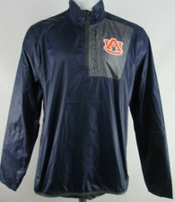 Auburn Tigers NCAA Men's Navy Blue 1/4 Zip Jacket