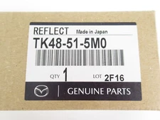 Genuine OEM Mazda TK48-51-5M0 Driver LH Rear Bumper Trim Reflector 2016-23 CX-9