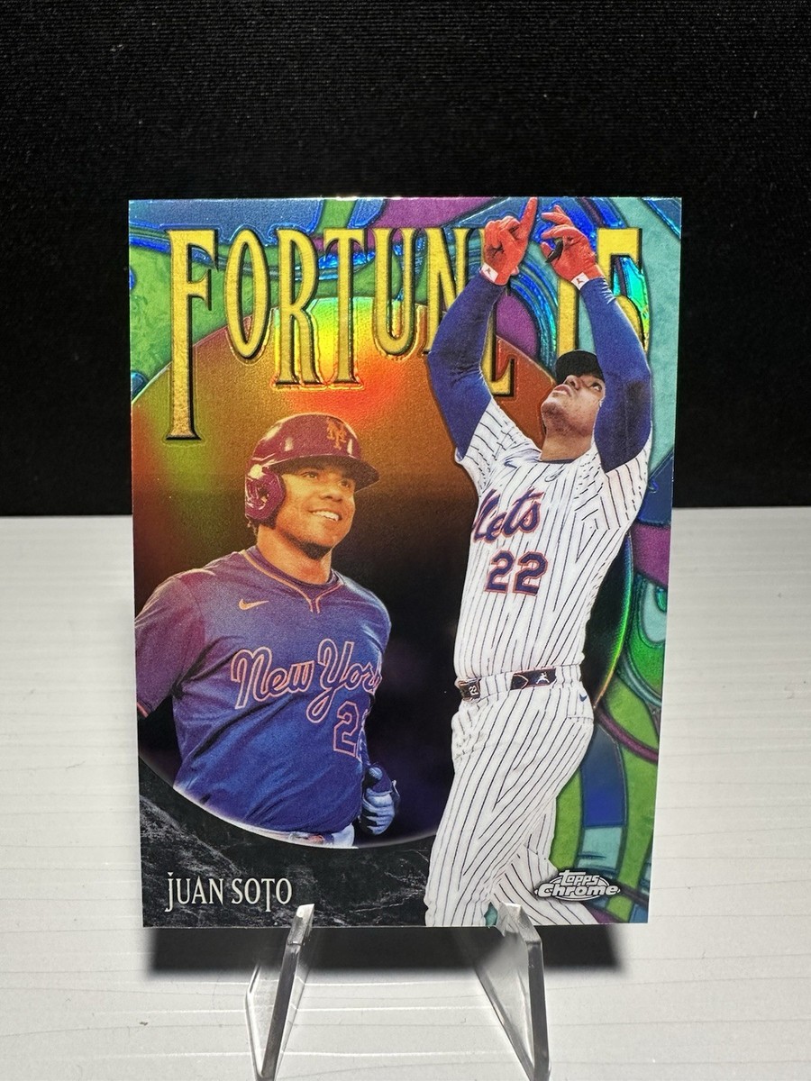 2025 Topps Chrome Update Fortune 15 F15-1 Juan Soto Mets | eBay