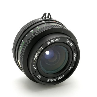 Vivitar Wide Angle MC 28mm f/2.8 Lens for Nikon F-Mount Ai