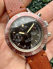 Vintage Wittnauer Geneve Professional Chronograph Wristwatch 7004A Head Only