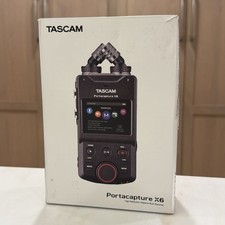 TASCAM Portacapture X6 32-Bit Float 6-Track Portable Audio Recorder Open Box