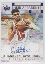 2018 Panini Court Kings Heir Apparent Sapphire 16/25 Chandler Hutchison Auto 0c2