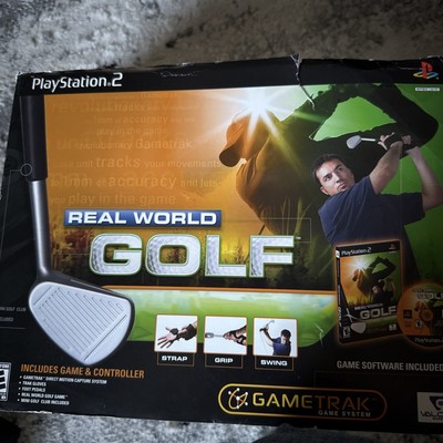 REAL WORLD GOLF BUNDLE PS2 Used In Great Condition Includes Base And Game Disk