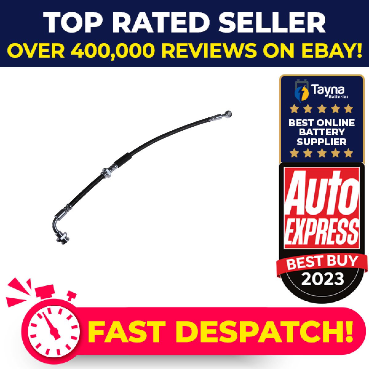 Brake Hose Front Left ADK85330 Blue Print Hydraulic 5155081A00 Quality New
