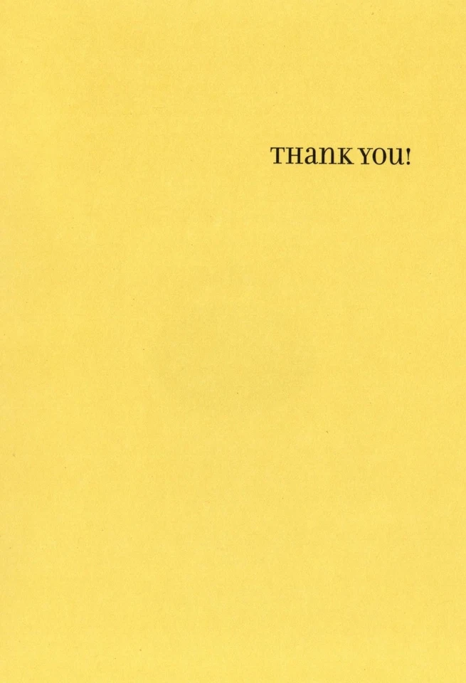 Disney Mickey Mouse Thanks A Lot Thank You Hospitality Hallmark Greeting Card - Image 2 of 3