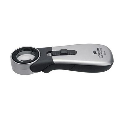 Schweizer Handleuchtlupe Tech-Line CLASSIC Vergr.10x LED Linsen-D.22,8mm