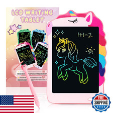 Unicorn LCD Writing Tablet for Kids, 8.5" Drawing Board Educational Toy Gift