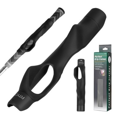 FITYCSW Golf Grip Trainer, Trainer for Right Hand | Improve black
