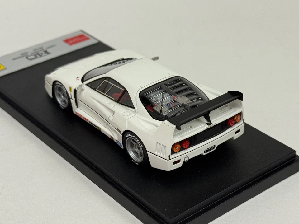 1/43 Eidolon Maquillage Ferrari F40 Version Légère Blanche EM123D ABG294 - Photo 2/4
