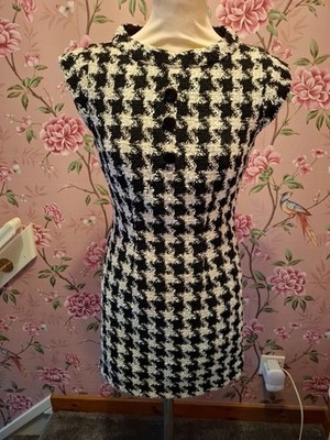 Amy Winehouse Fred Perry Gingham Dress Size 12 NWT