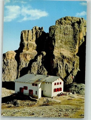 38243578 - Corvara in Badia Huettenstempel Pisciadù Huette Bozen (Bolzano)