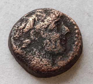 PIECE INTERESSANTE GRECQUE / ROMAINE EN BRONZE À IDENTIFIER GR. 6