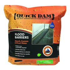 Quick Dam Qd617-1 Flood Barrier, 17 Ft.L, 3-1/2"H