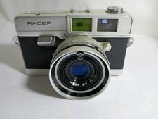 Vintage Petri Racer 35mm Rangefinder Camera 45mm f/2.8 Lens - Read Description