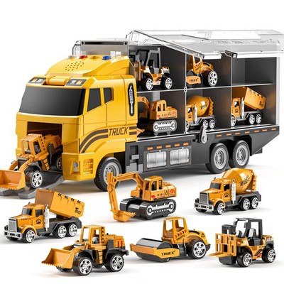 Juego De Vehiculos De Construccion Với Tapete De Juego Para Ninos De Lujo