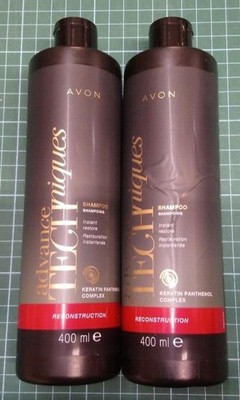 2 x Avon Advance Techniques Shampoo 400 ml - Wiederaufbau