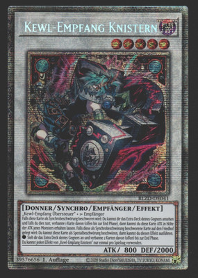 YuGiOh Kewl-Empfang Knistern Starlight Rare, Blazing Dominion, Deutsch, NM