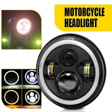 Complete Headlight Assembly 7" for Yamaha YBR 125 05-12  Hi/Lo LED Front Light
