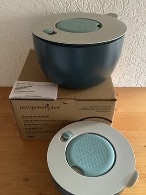 Pampered Chef Servierschalen-Set to go (2) Neu & OVP