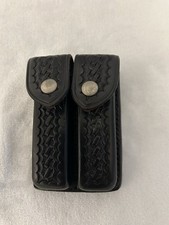 Bucheimer Handcuff Leather Holster/ Safariland 9MM Leather Clip Holder