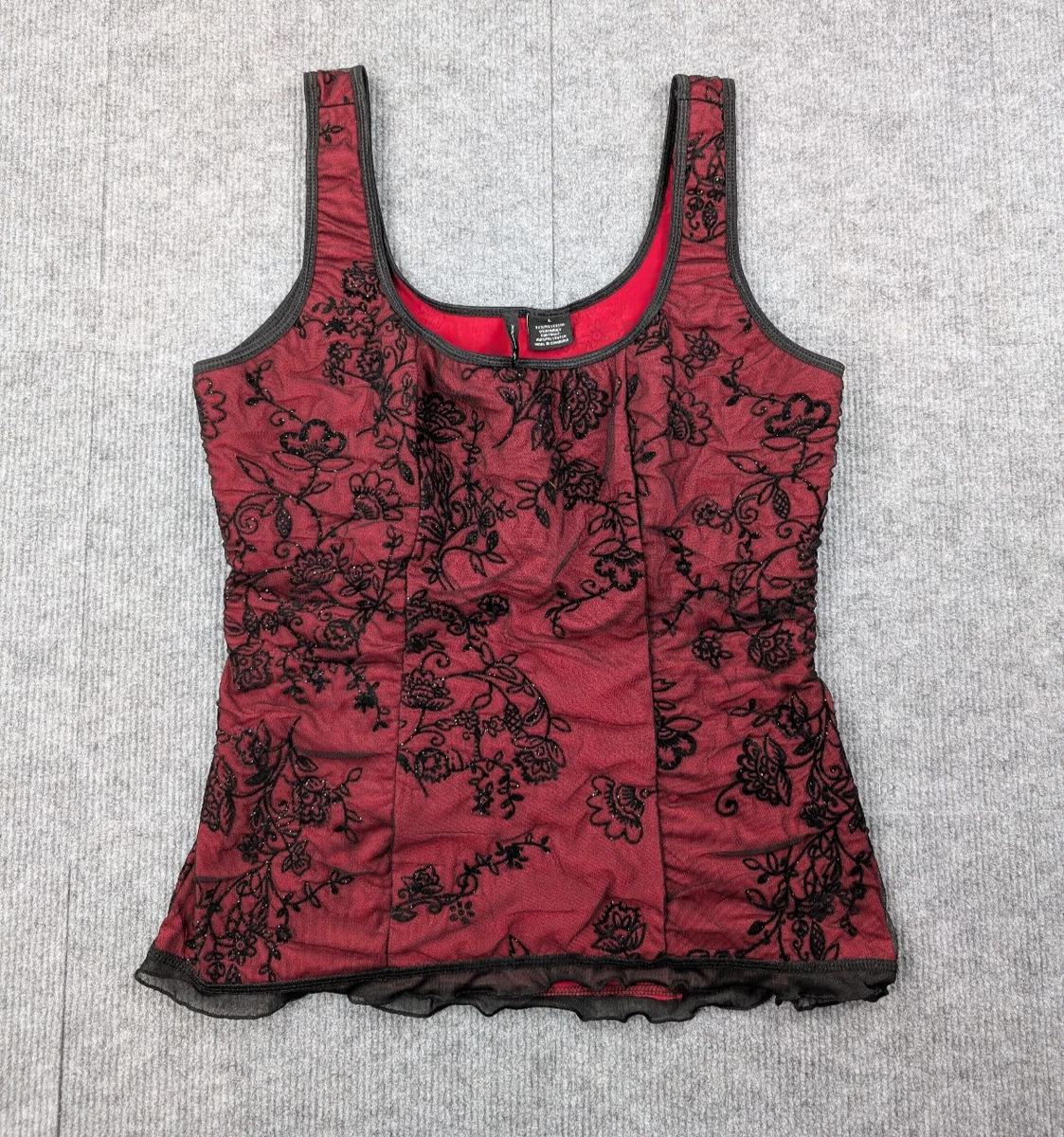 トップス ameri vintage USEFUL BACK SHEER TANK TOP Women's Tank tops & tops | American Vintage United States
