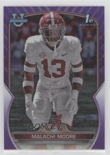 2022 Bowman U Chrome Purple Refractor 226/399 Malachi Moore #74 6ns