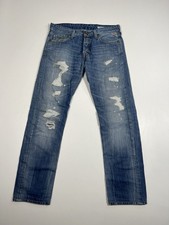 REPLAY JENNON SLIM STRAIGHT Jeans - W31 L30 - Blau - Top Zustand - Herren