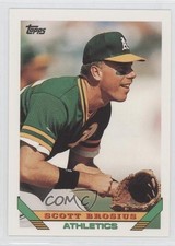 1993 Topps Scott Brosius #796 3d5