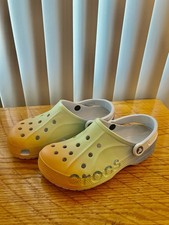 Crocs Adult Unisex Baya Orange Green Blue Slip On Clog Mule Sandals Sz M6 W8