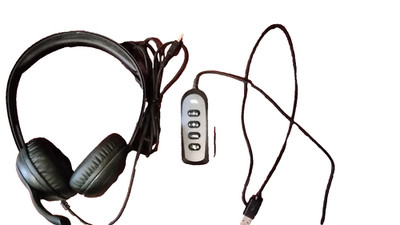 Cyber Acoustics Stereo Headset with USB & 3.5mm AC5812