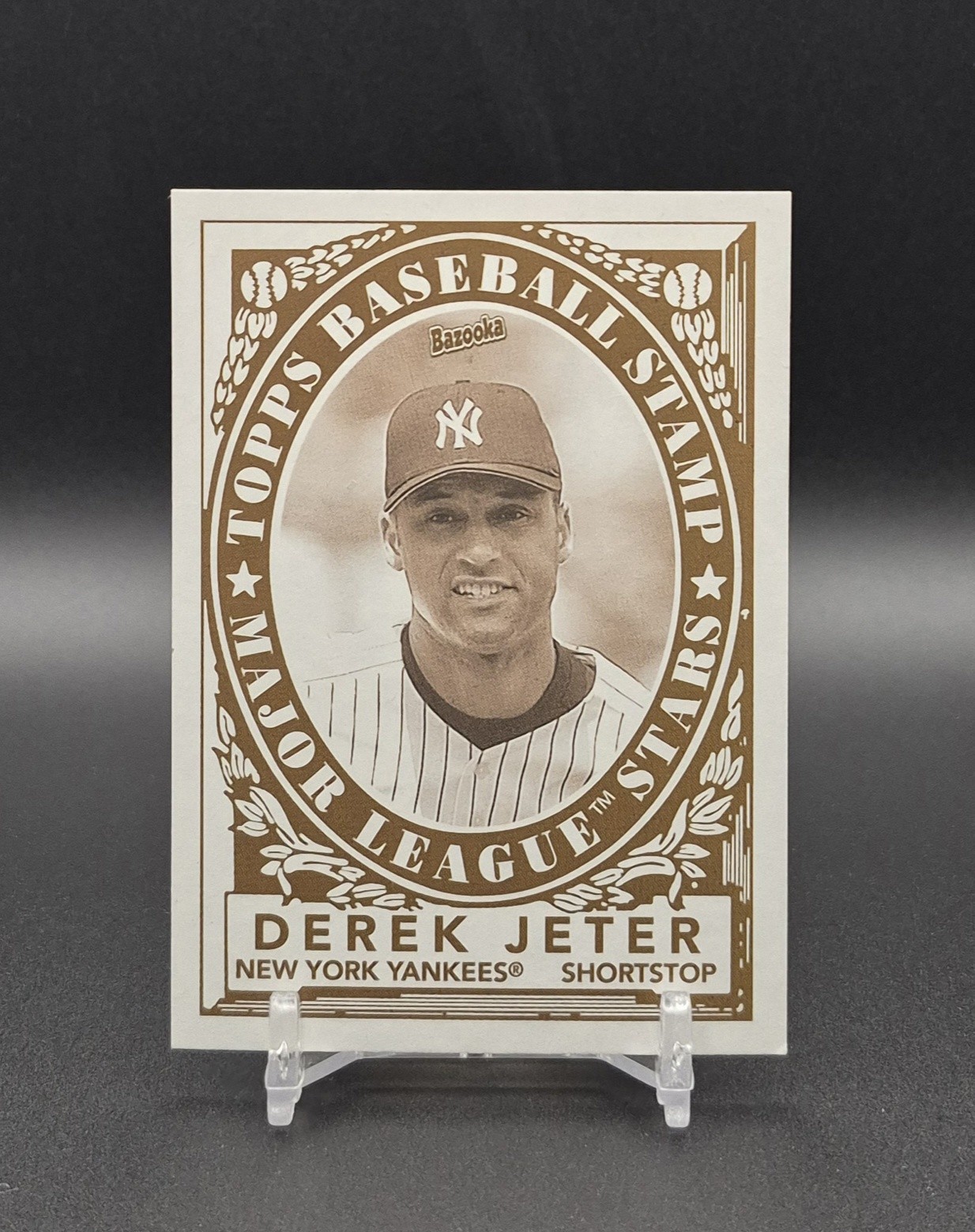 2006 TOPPS BAZOOKA STAMP DEREK JETER YANKEES