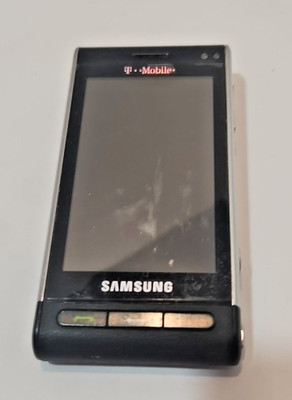 Vintage Rare Samsung Memoir SGH-T929 - Black (T-Mobile) GSM CAMERA Cell Phone