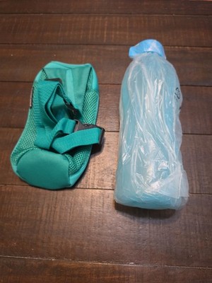 NEW! Tupperware Green Eco Water Bottle 1L With Carrier And Shoulder Strap