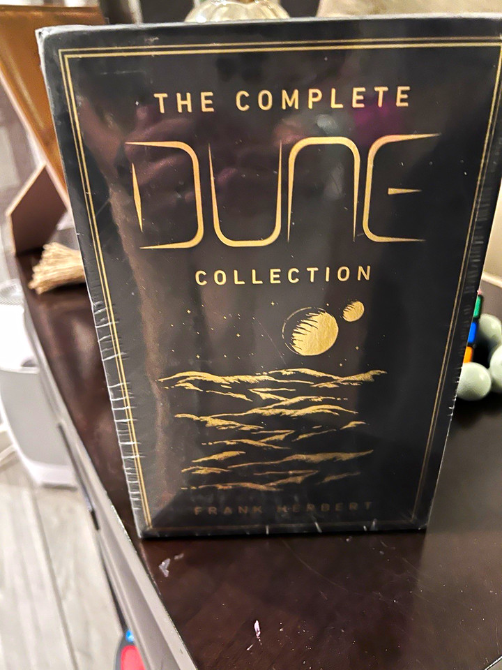 Series Science Frank Herbert Dune Series Complete Collection Box Set Science Fiction ...