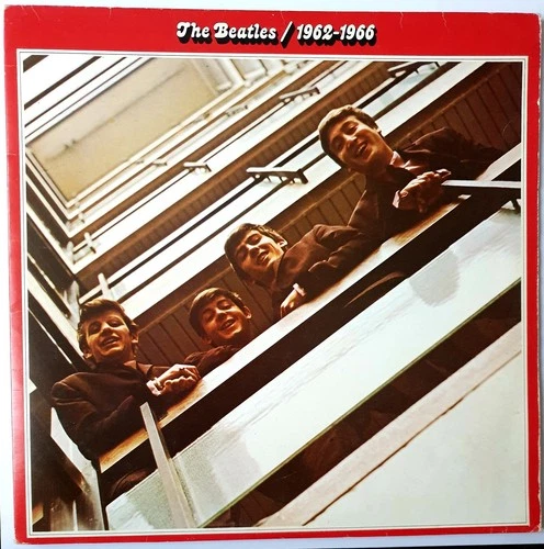 THE BEATLES "1962-1966" SPANISH APPLE 1 J 162-105 3073 GATEFOLD VINYL 2LP
