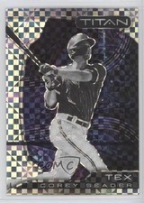 2022 Panini Chronicles Titan Building Blocks Prizm Corey Seager #23 0qi3
