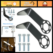 Steel L Shaped Rafter Hook Replacement with Bolt for Pneumatic Nail Guns - 2 Set